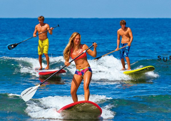 Серфинг с веслом