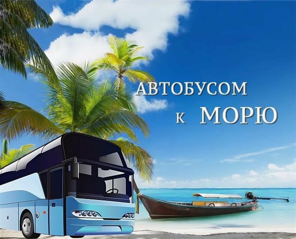Автобус на море