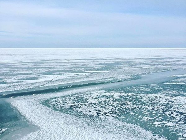 Лед на Азовском море