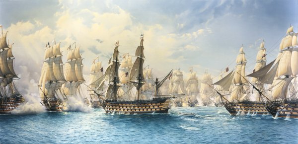 Ричард Бриджес битва при Трафальгаре