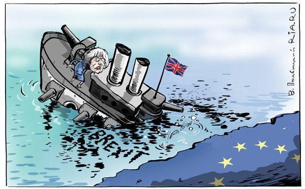 Британский флот карикатура