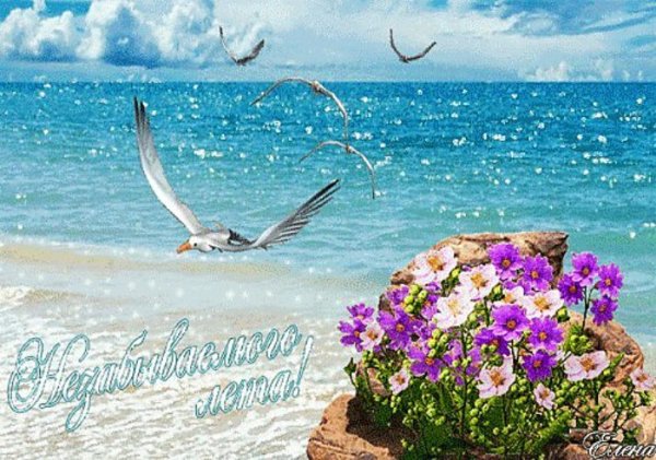 Доброго дня с морским пейзажем