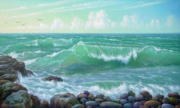 Картины море Кулагин Олег