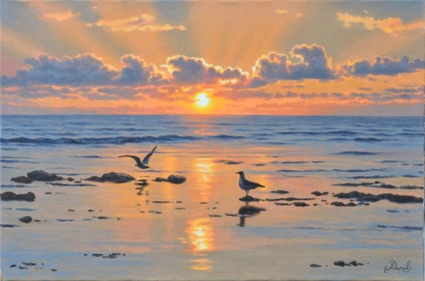 Море цвета морской волны