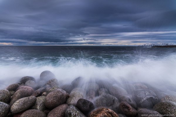 Баренцево море фото зимой