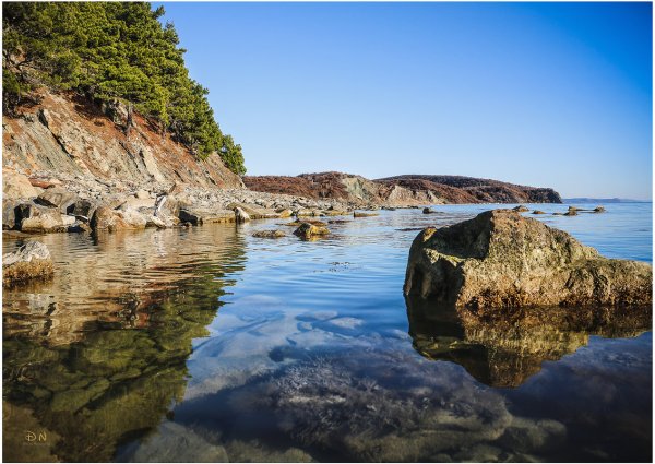 Чёрное море Краснодарский край бухта Инал