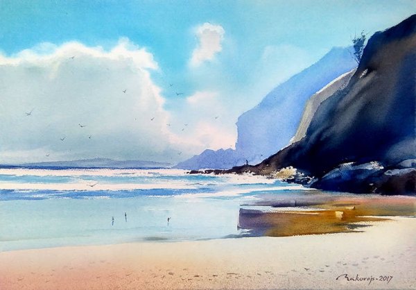 Ричард Хорн акварелист