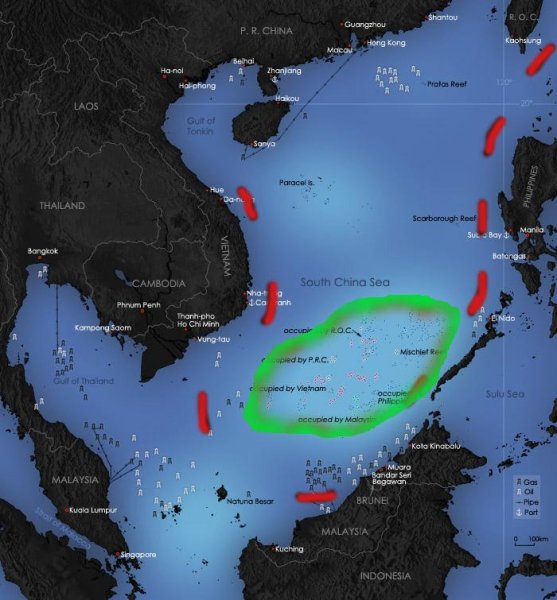 Южно-китайское море Вьетнам