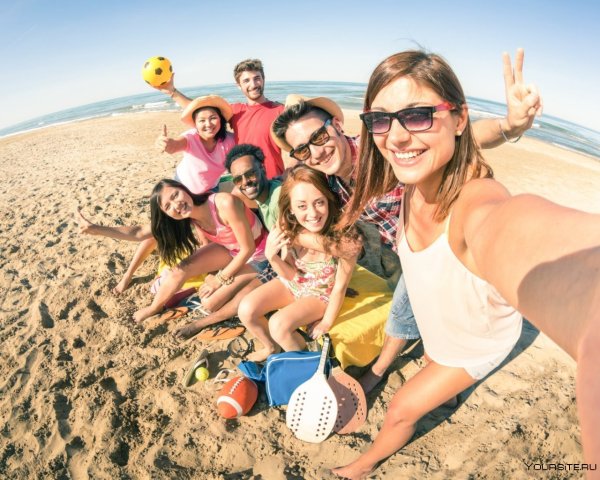 Летние каникулы семья
