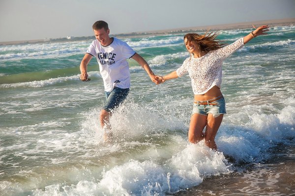 Веселье на пляже