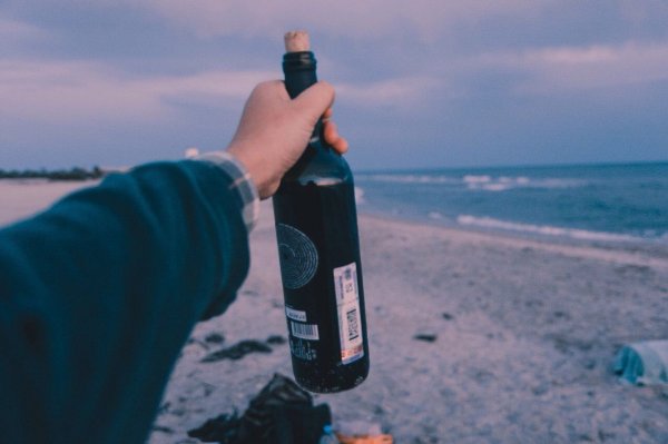 Алкоголь Эстетика в руках