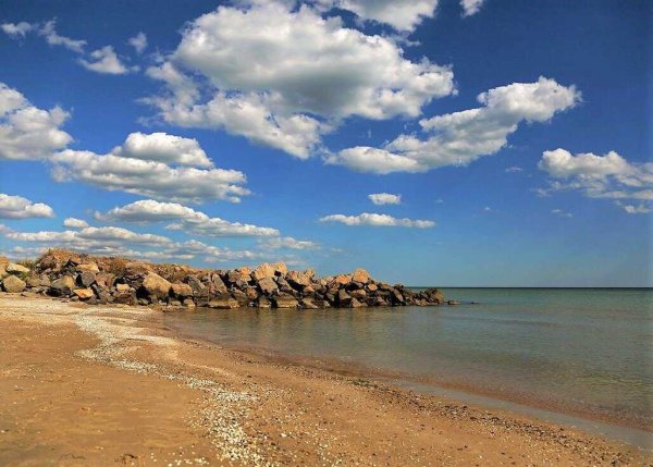 Азовское море станица Голубицкая