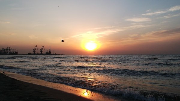 Таганрогский залив Азовского моря