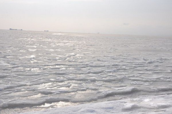 Замерзшее черное море 2012