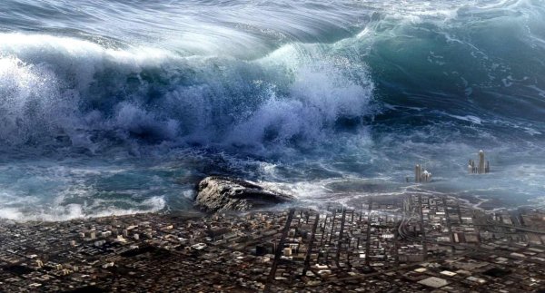 ЦУНАМИ В тихом океане