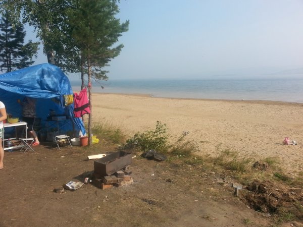 Пляж Зяба Братск