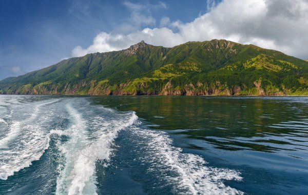 Остров Сахалин Охотское море