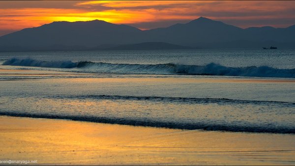 Сахалин пейзаж море