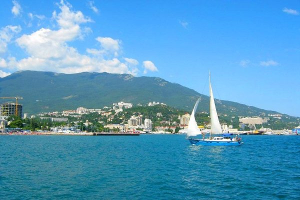 Ялта Крым море набережная