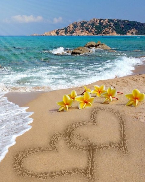 Женщина море счастье