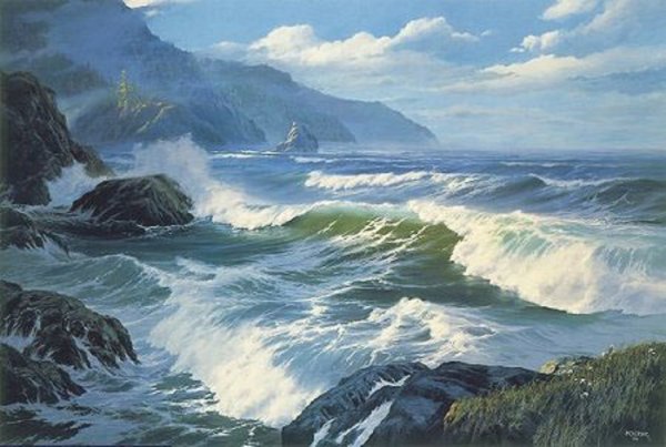 Реалистичное море