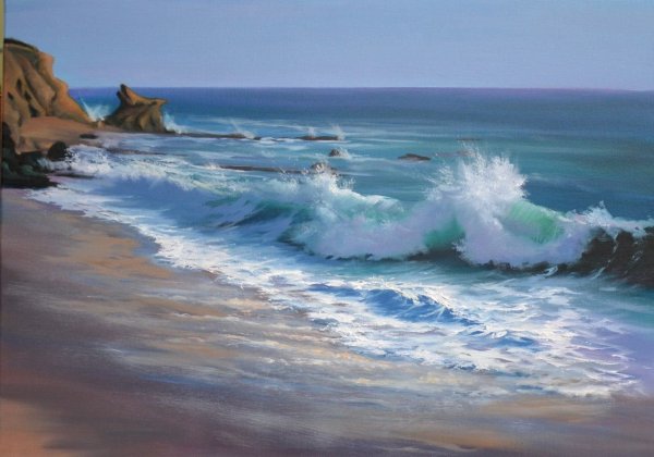 Картина пляж