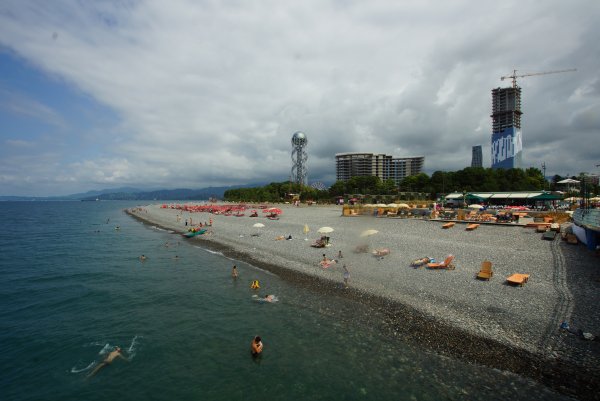 Грузия Батуми пляж