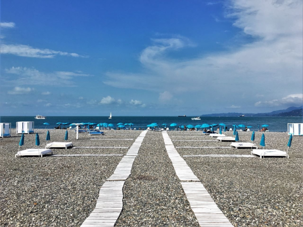 Грузия Батуми море пляжи