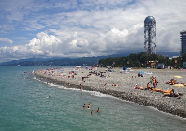 Пляж Махинджаури Грузия