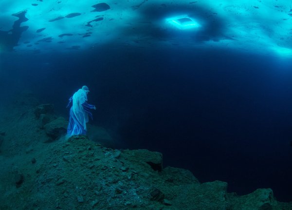 Подводный фотограф Лягушкин