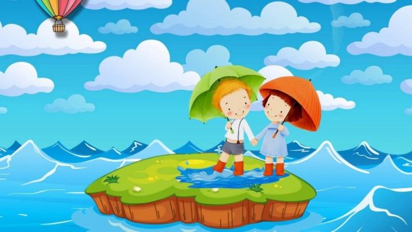 Капля воды падает в воду