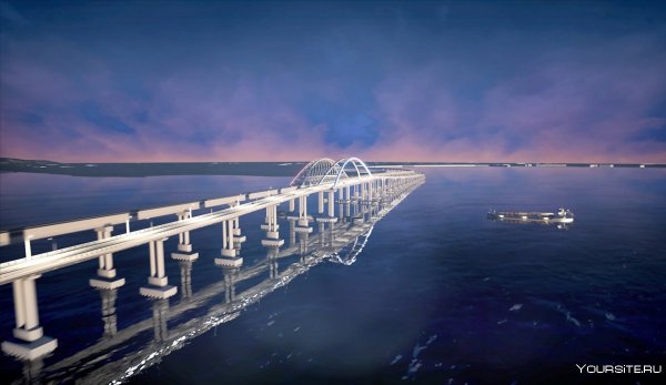 Крымский мост через Керченский пролив