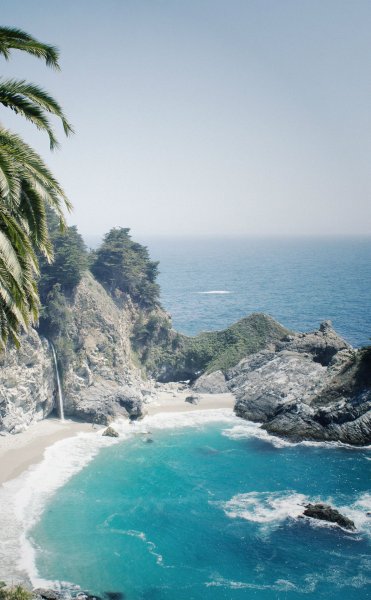 Красивое побережье