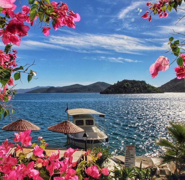 Пляж голубая Лагуна Турция