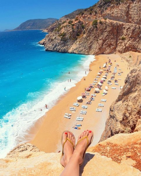 Анталья пляж Капуташ