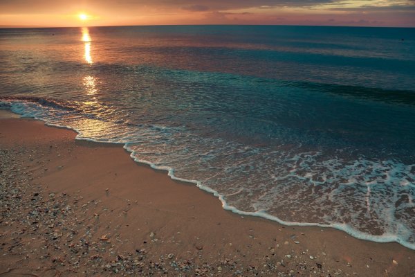 Черное море рассвет