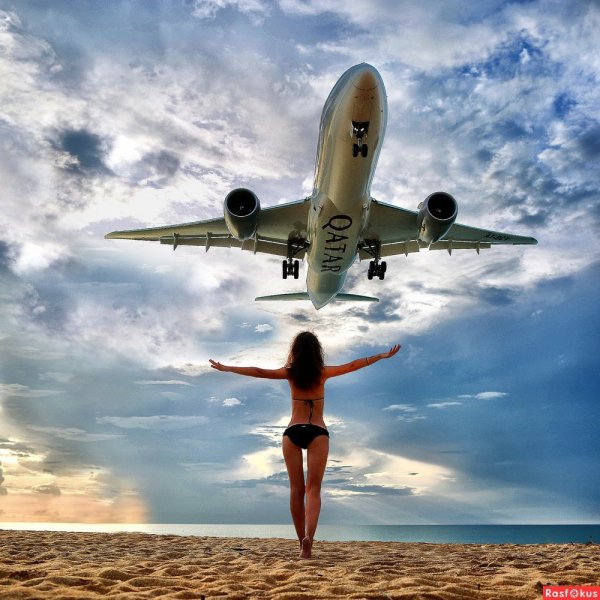 Отпуск самолет