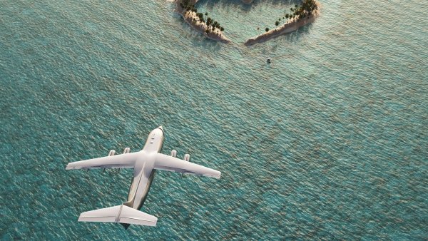 Улетела на море