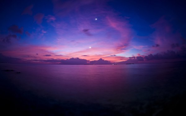 Фиолетовое море
