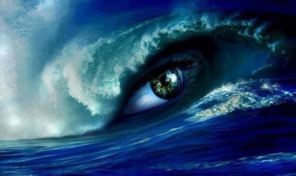 Море в глазах рисунок