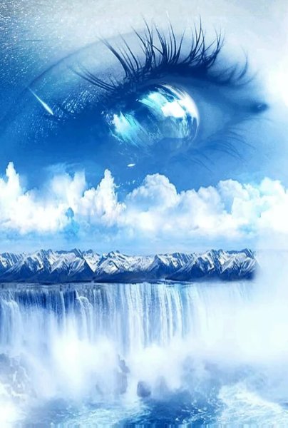 Глаза под водой