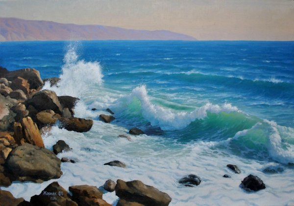 Сахаров Игорь живопись море