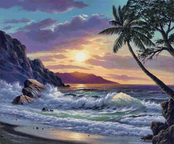 Грэм Геркен картины песок и море.