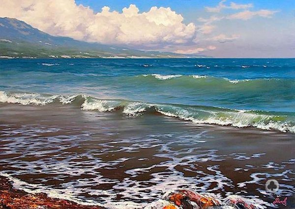 Море рисунок