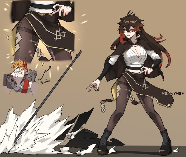 Страж бездны Геншин