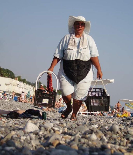 Бабки на море