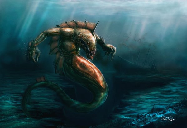 Подводные монстры