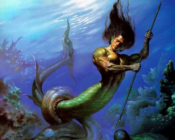 Борис Валеджо русалки
