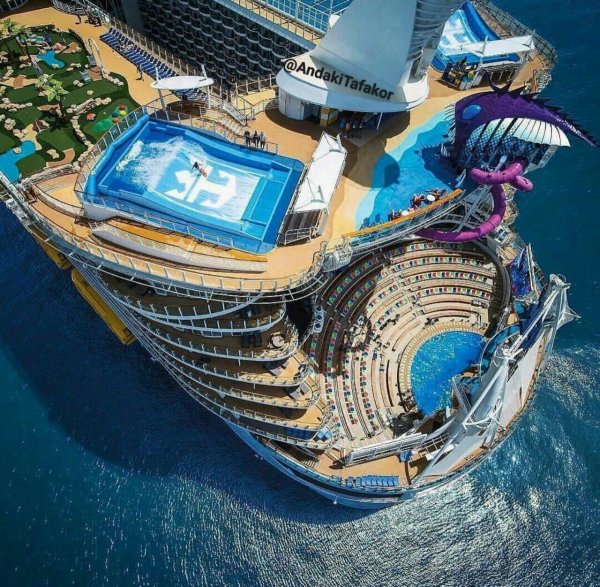 Круизный корабль "Harmony of the Seas"