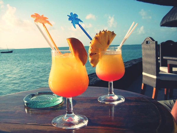 Турция пляж коктейль